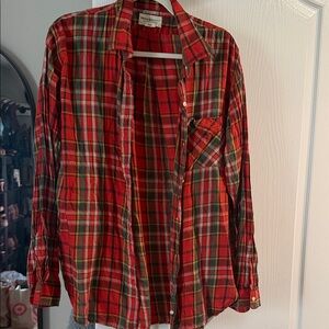 Women’s Denim & Supply by Ralph Lauren plaid button down top